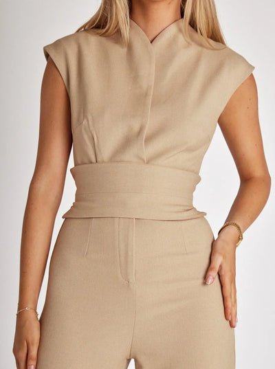 LALUNA® | SLEEVELESS JUMPSUIT DESIGN
