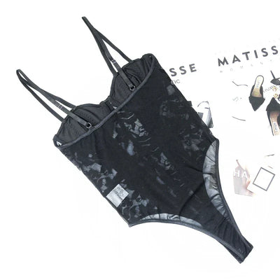 Laluna® | Embroidered Corset Bodysuit Elegance