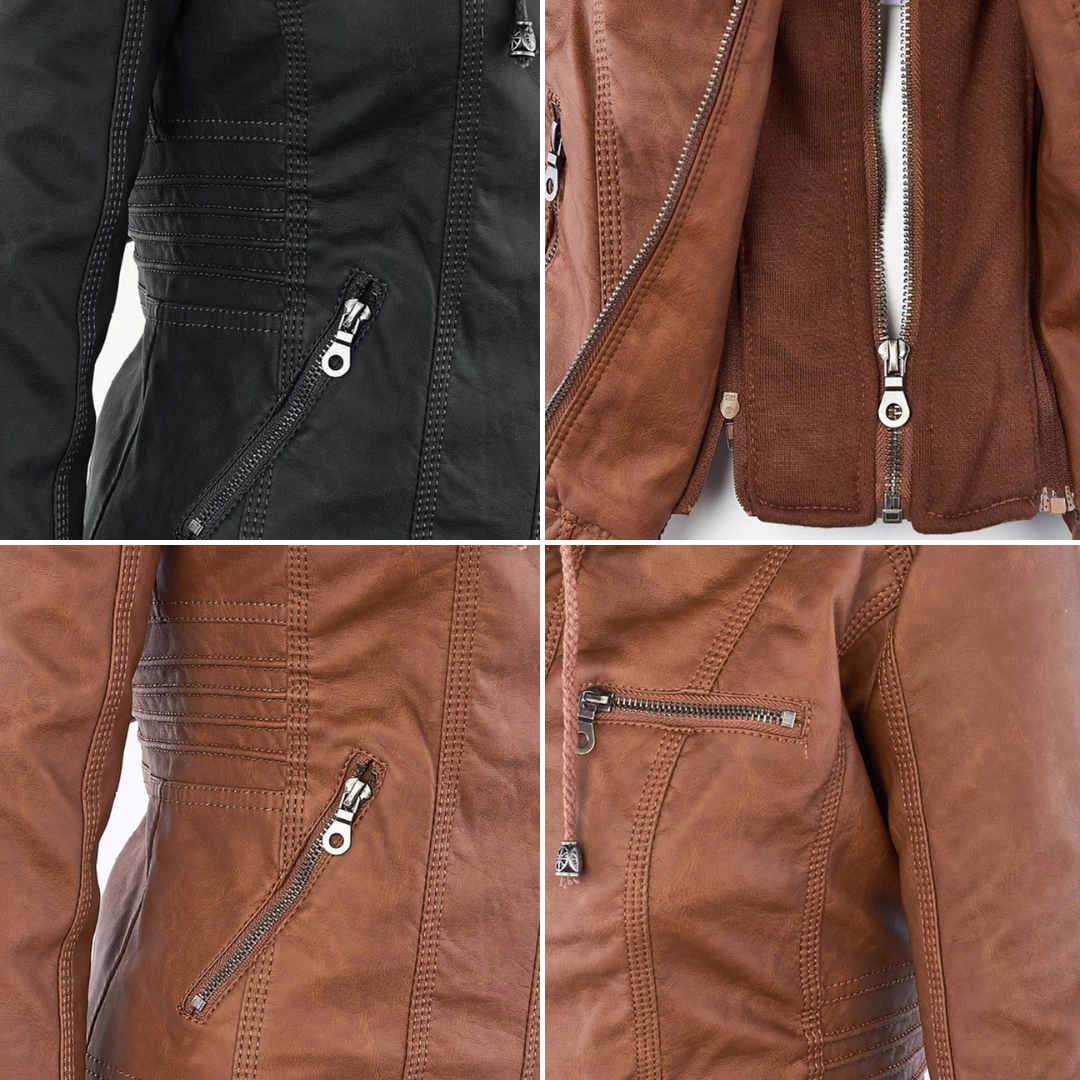 Laluna® Women's Leather Jacket