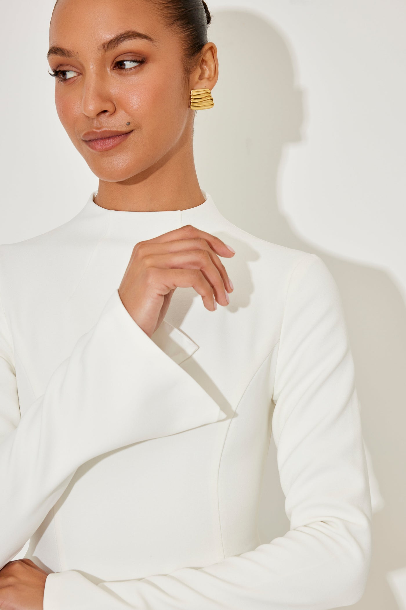 Laluna® | Split Sleeve Short Dress