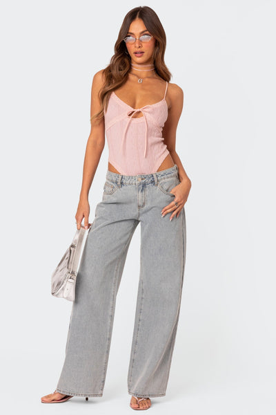 LALUNA® | Bow Tie Denim