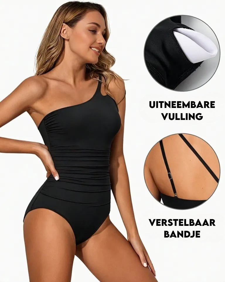 Grace - Asymmetrical One-Shoulder Swimwear