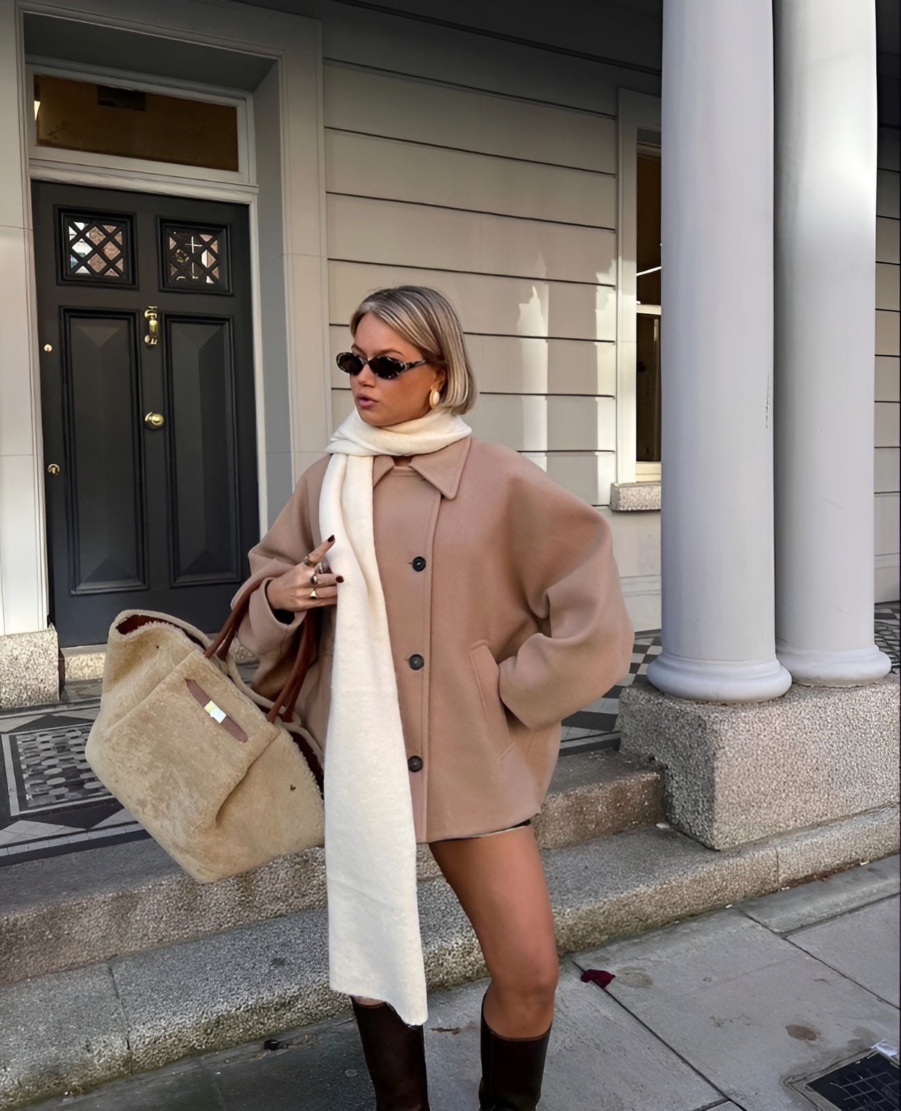 LALUNA® | STYLISH OVERSIZED WOOL COAT