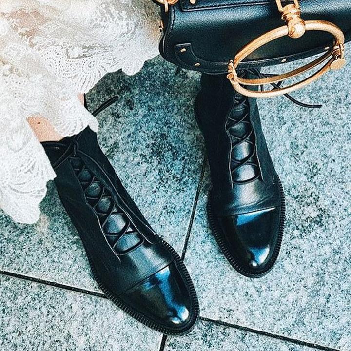Laluna® | Stylish comfortable leather boots