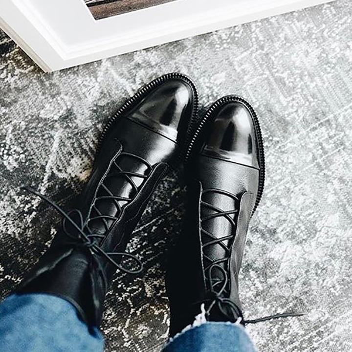Laluna® | Stylish comfortable leather boots