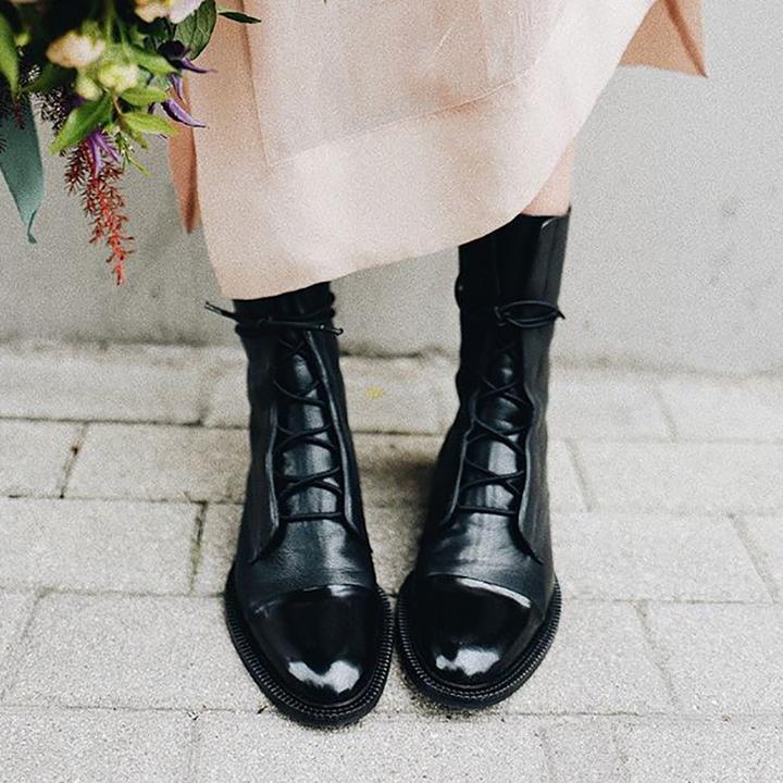Laluna® | Stylish comfortable leather boots