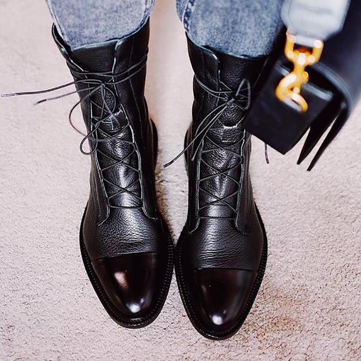Laluna® | Stylish comfortable leather boots