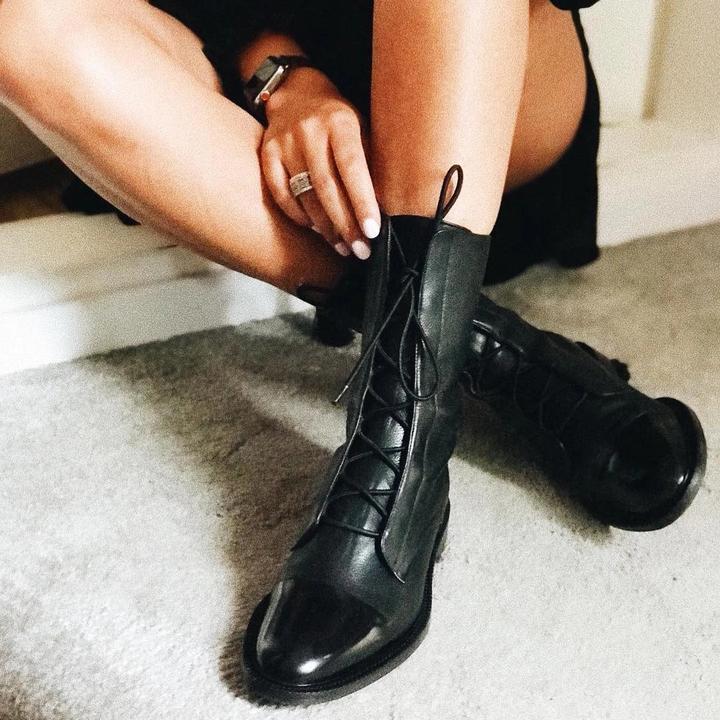 Laluna® | Stylish comfortable leather boots