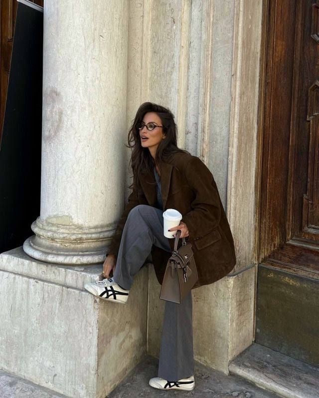 LALUNA® | Suede Blazer Jacket