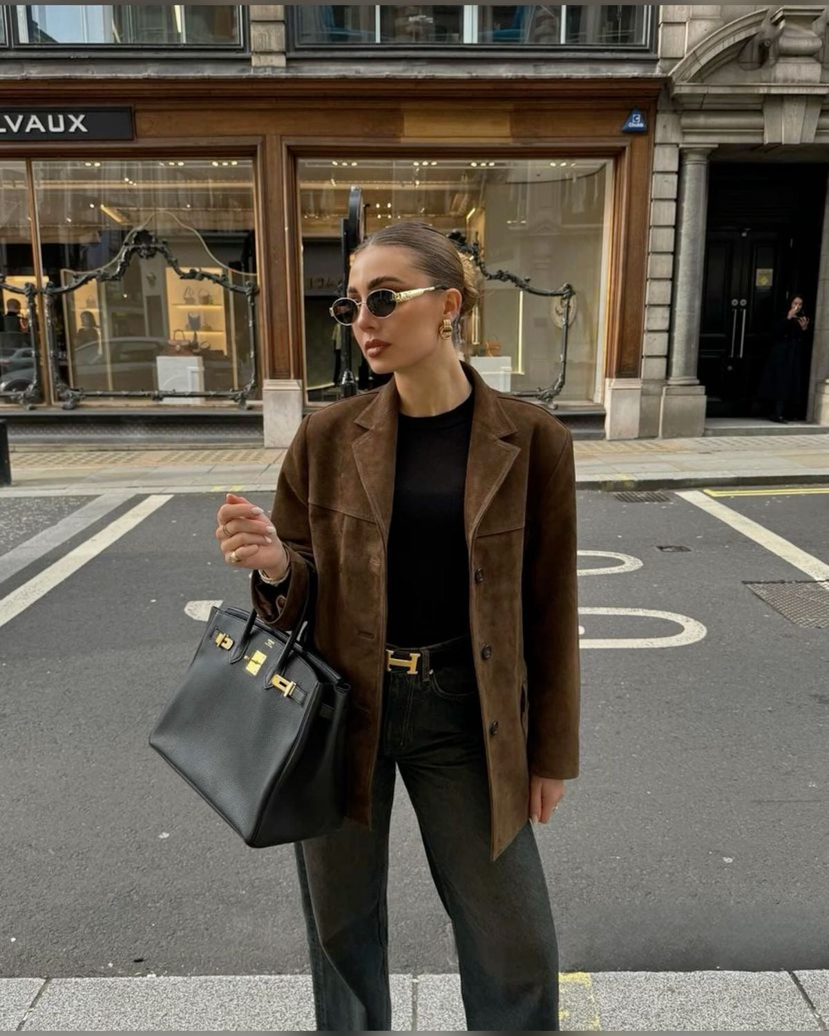LALUNA® | Suede Blazer Jacket
