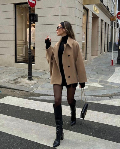 LALUNA® | STYLISH OVERSIZED WOOL COAT