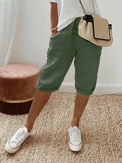 Nienke | Women's Cotton Linen Shorts - Buy One, Get One FREE!