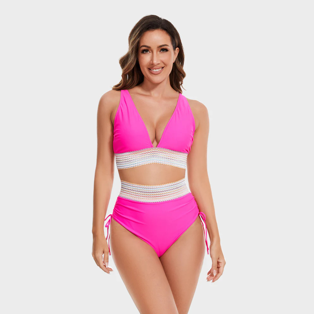Noor - High-Waisted Bikini Ensemble