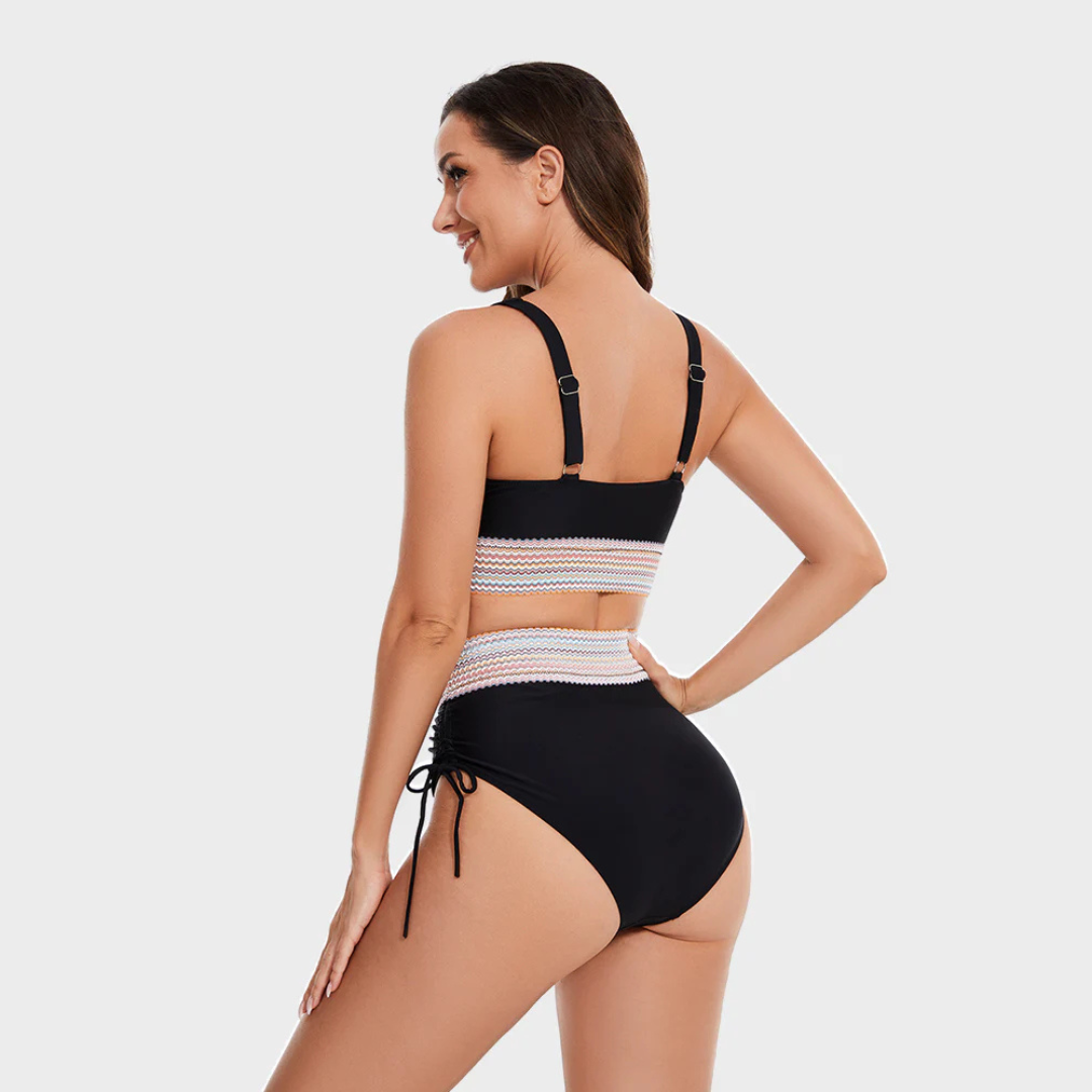 Noor - High-Waisted Bikini Ensemble