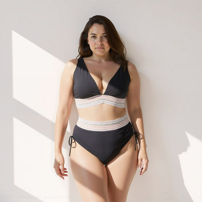 Noor - High-Waisted Bikini Ensemble