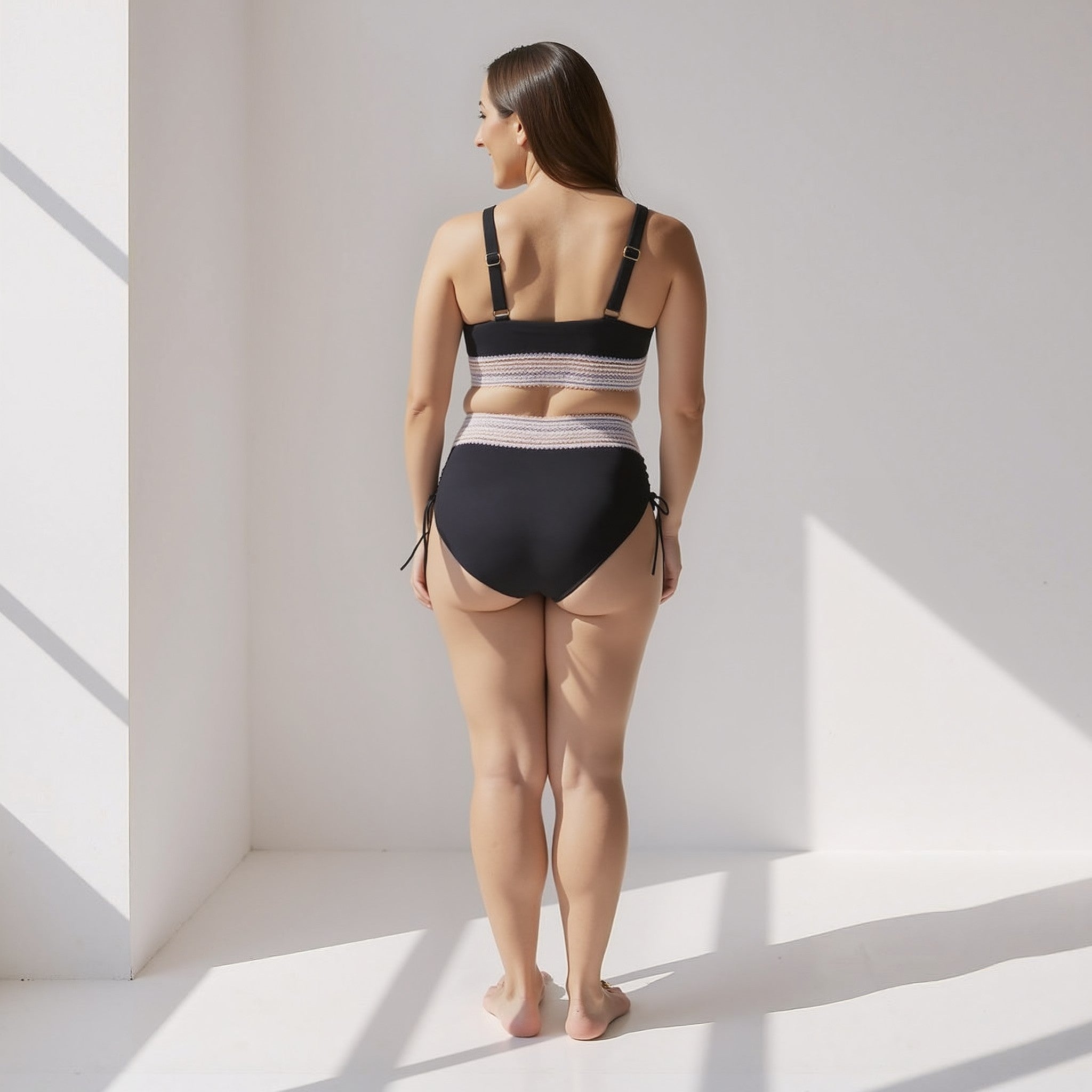 Noor - High-Waisted Bikini Ensemble
