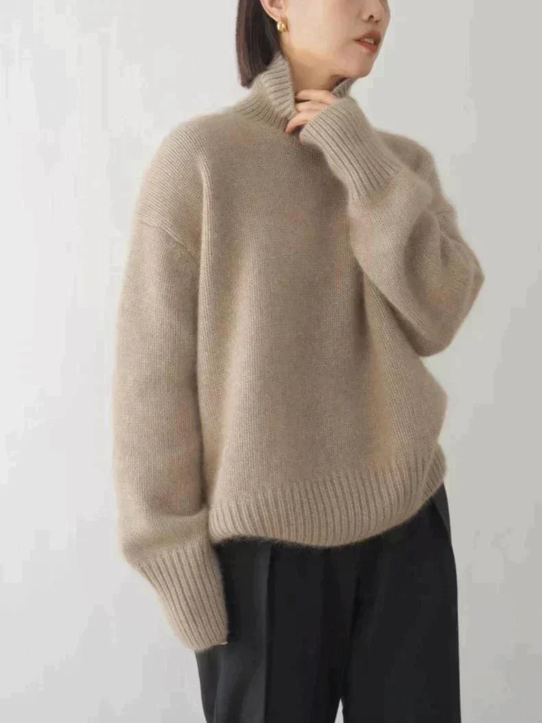 Laluna® | Luxe Cashmere Turtleneck Sweater