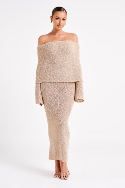 LALUNA® | Off-Shoulder Maxi Gown