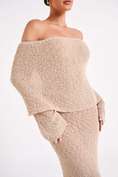 LALUNA® | Off-Shoulder Maxi Gown