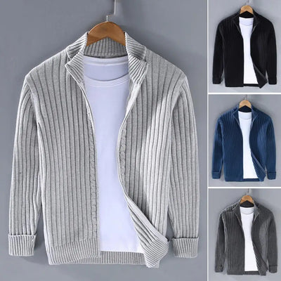 LALUNA® | RIBBED ZIP-UP JACKET