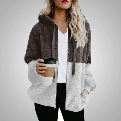 Laluna® | Cozy Hooded Fluffy Cardigan