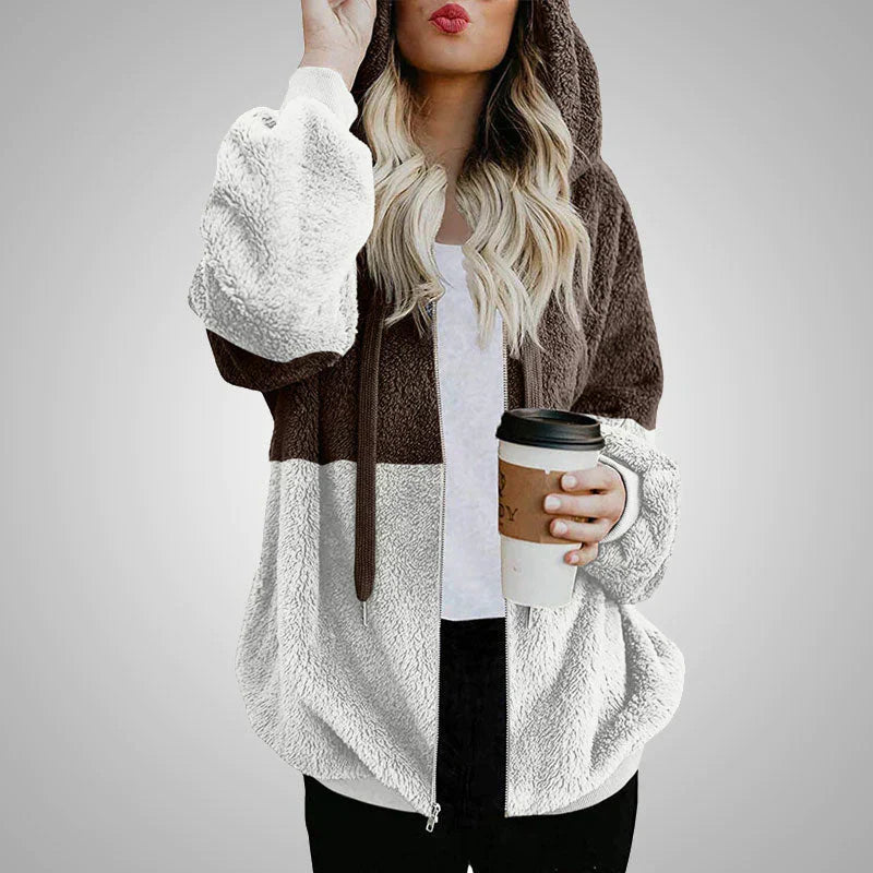 Laluna® | Cozy Hooded Fluffy Cardigan
