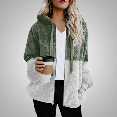 Laluna® | Cozy Hooded Fluffy Cardigan