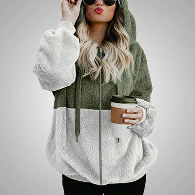 Laluna® | Cozy Hooded Fluffy Cardigan