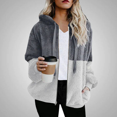 Laluna® | Cozy Hooded Fluffy Cardigan