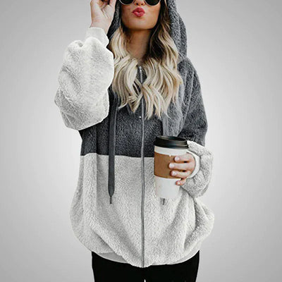 Laluna® | Cozy Hooded Fluffy Cardigan