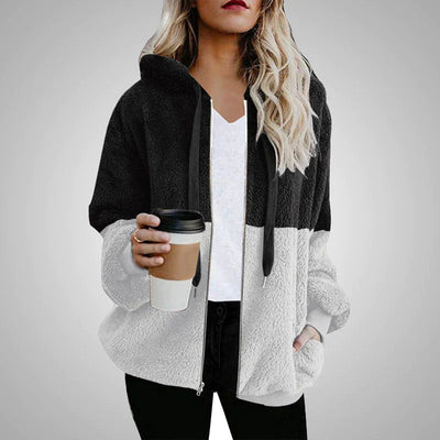 Laluna® | Cozy Hooded Fluffy Cardigan