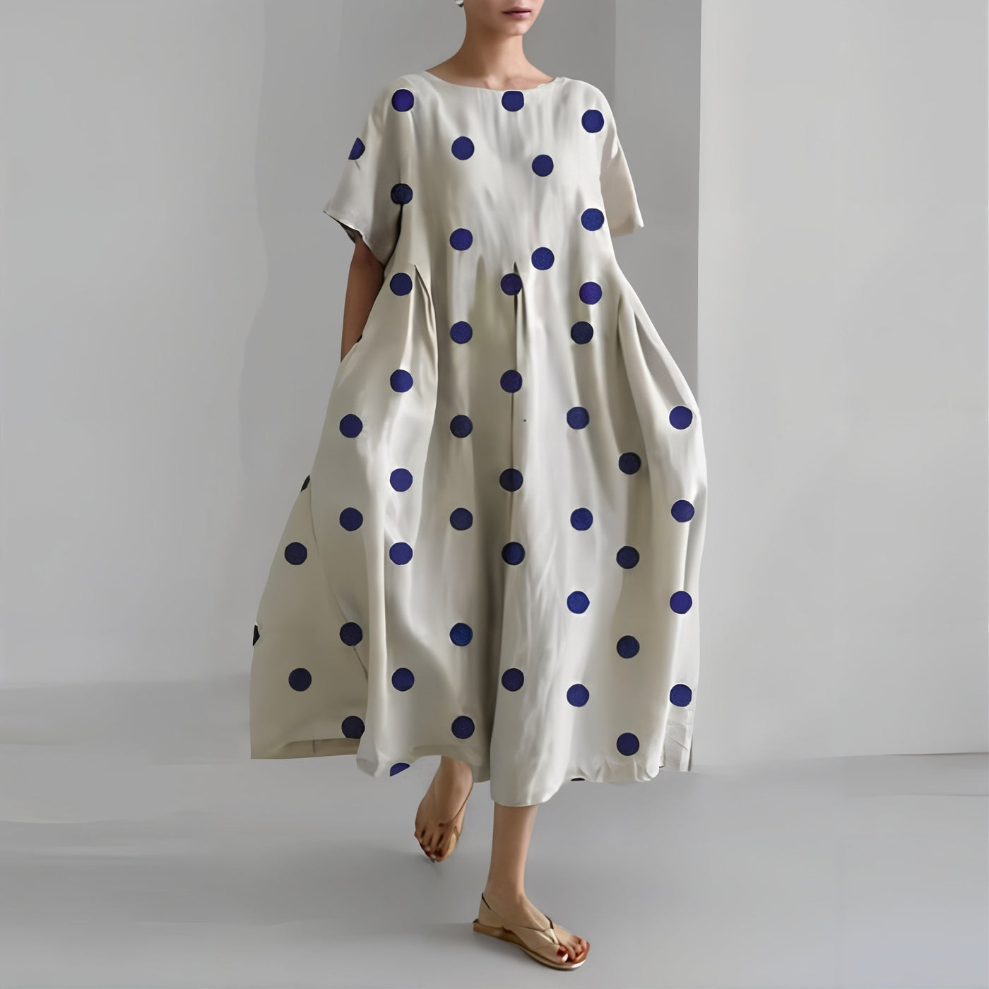 Amelia - Relaxed Floral Maxi Dress