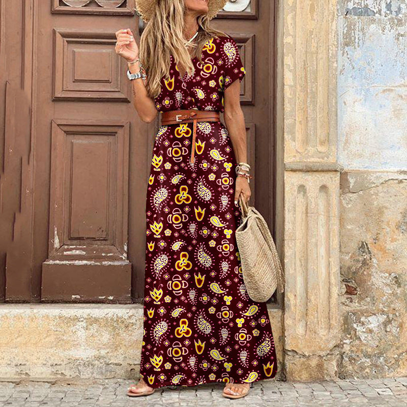 Laluna® | Chic Bohemian Maxi Dress