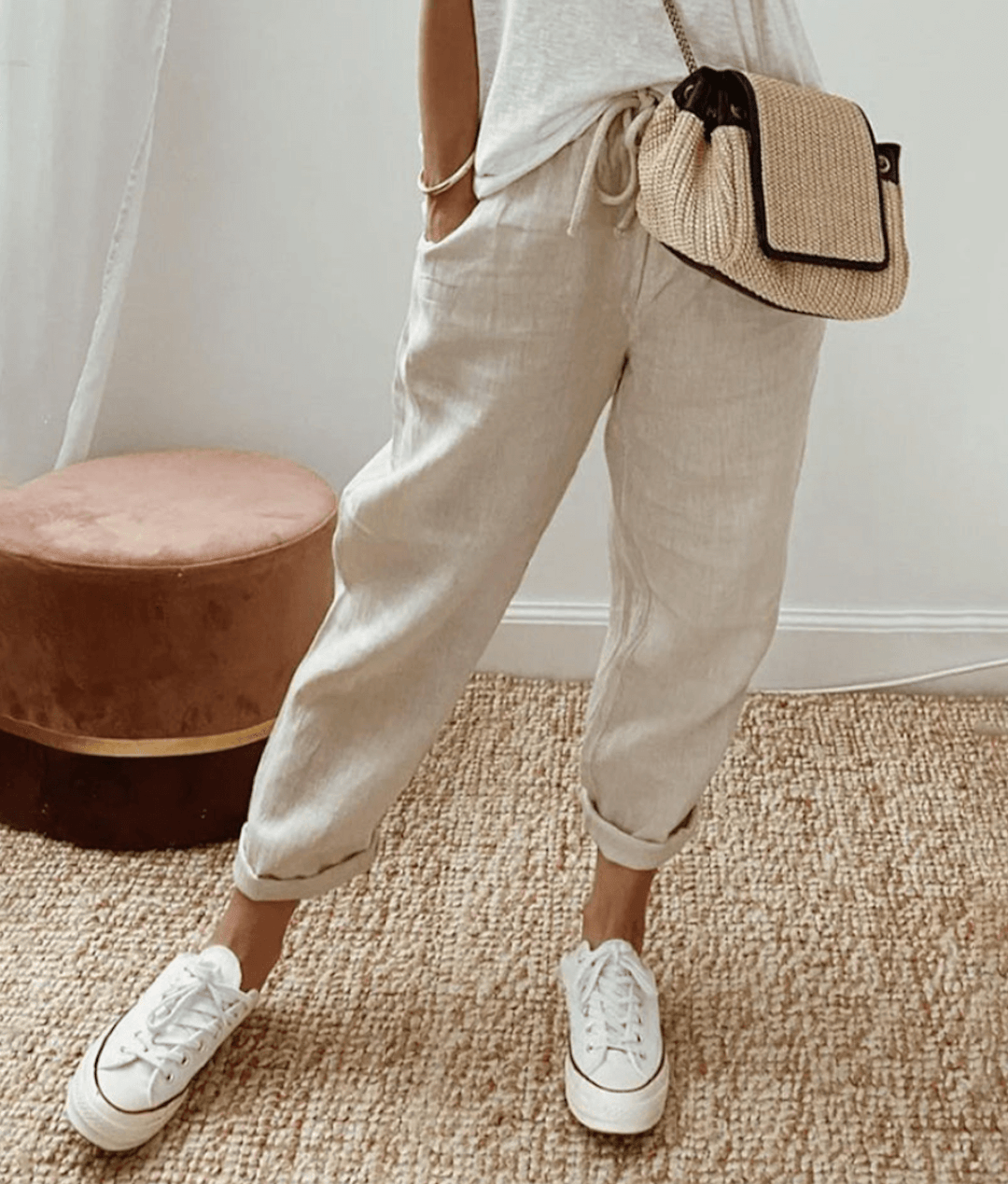 Rive | Stylish Cotton-Linen Pants - Buy One, Get One Free!