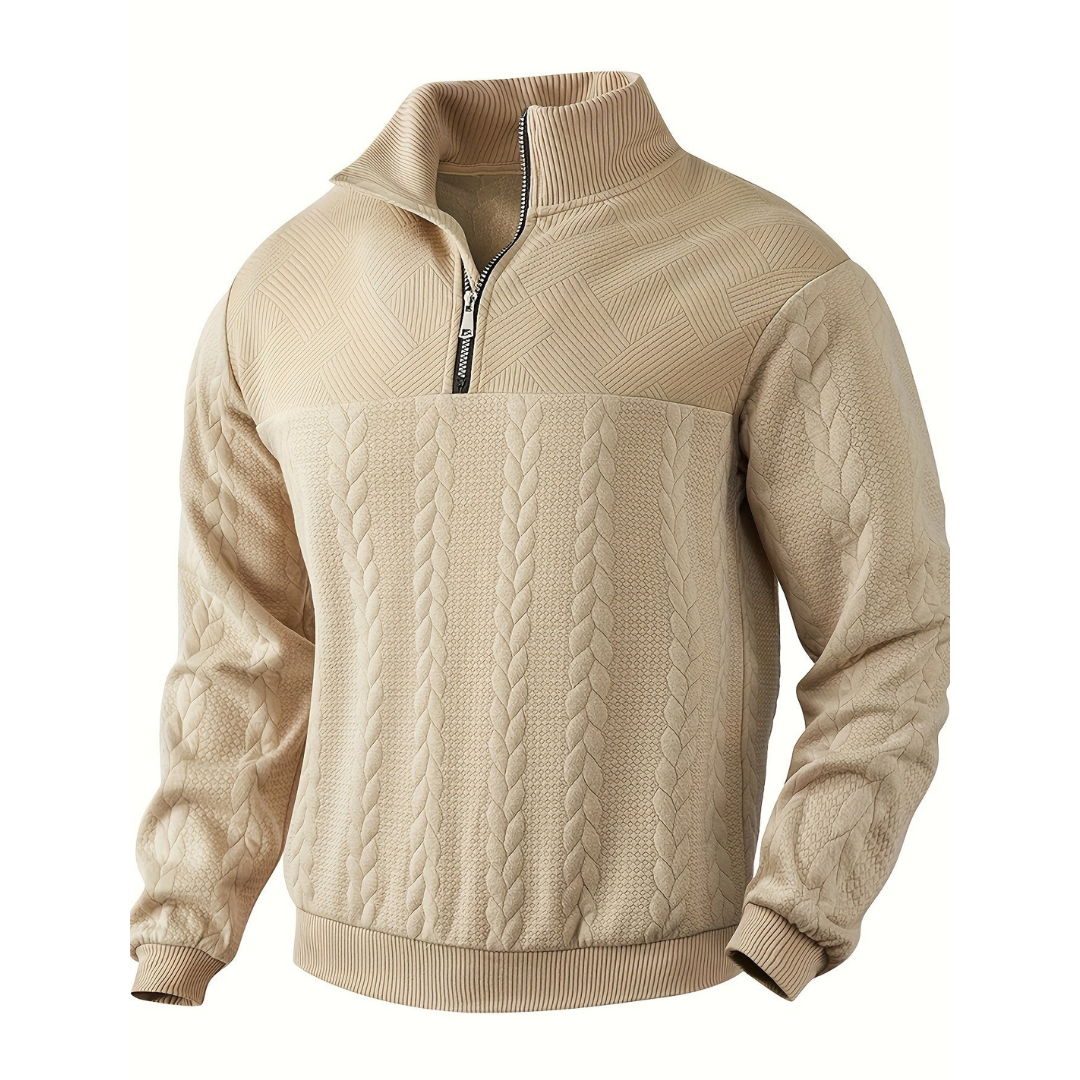 Laluna® | Knit Zip-Up Sweater