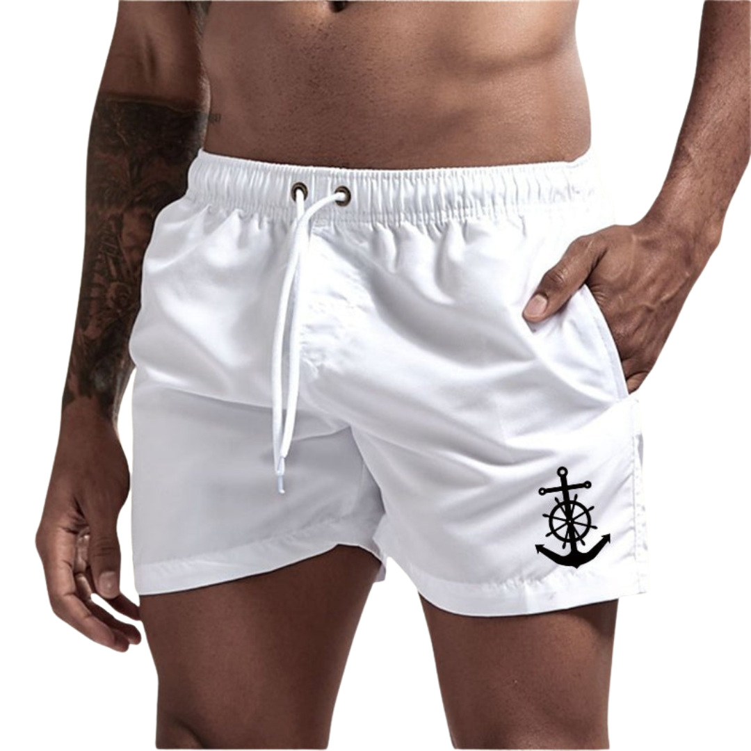Laluna® | Stylish Swim Shorts with Elastic Waistband and Convenient Pockets