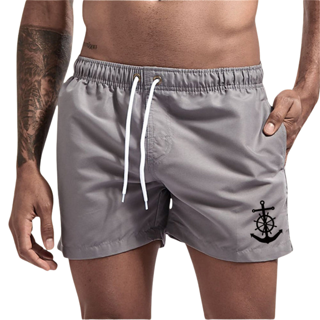 Laluna® | Stylish Swim Shorts with Elastic Waistband and Convenient Pockets