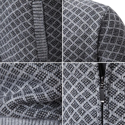 LALUNA® | ZIPPERED SWEATER