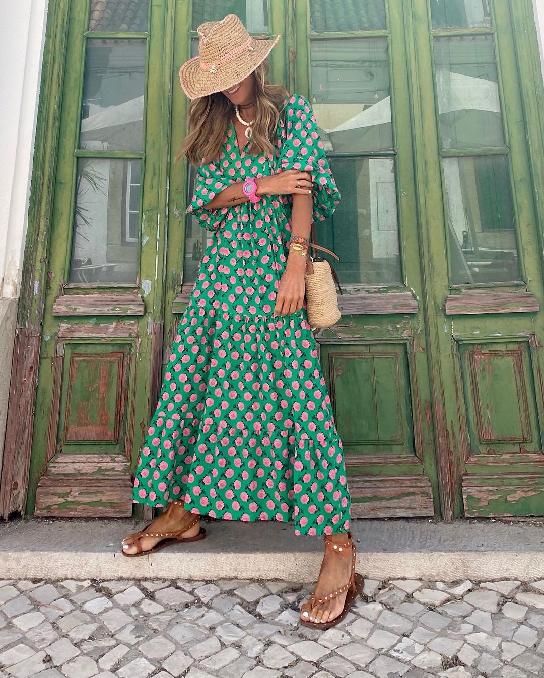 Fleur | Boho Chic Maxi Dress