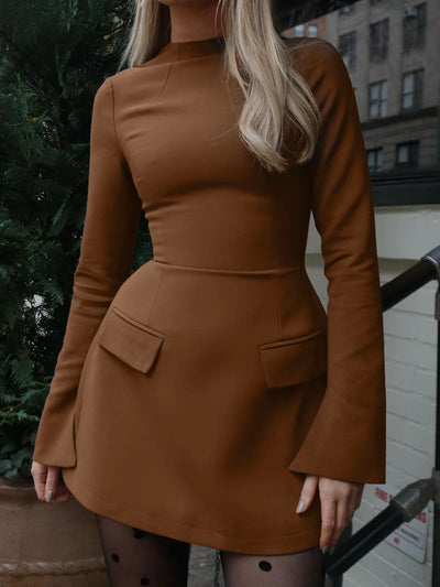 Laluna® | Split Sleeve Short Dress