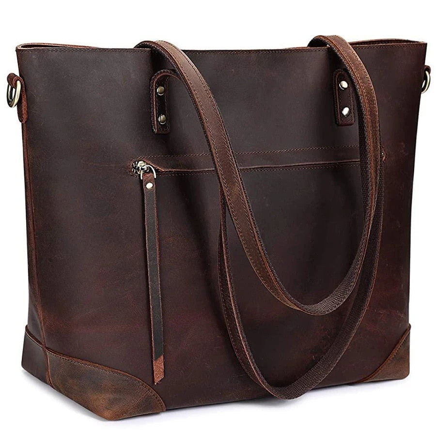 LALUNA® | CLASSIC LEATHER HANDBAG
