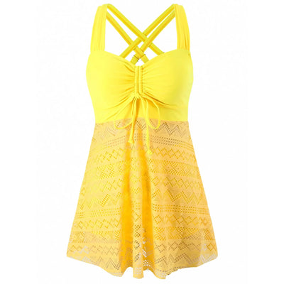 Laluna® | Luxe Lace Halter Swimwear