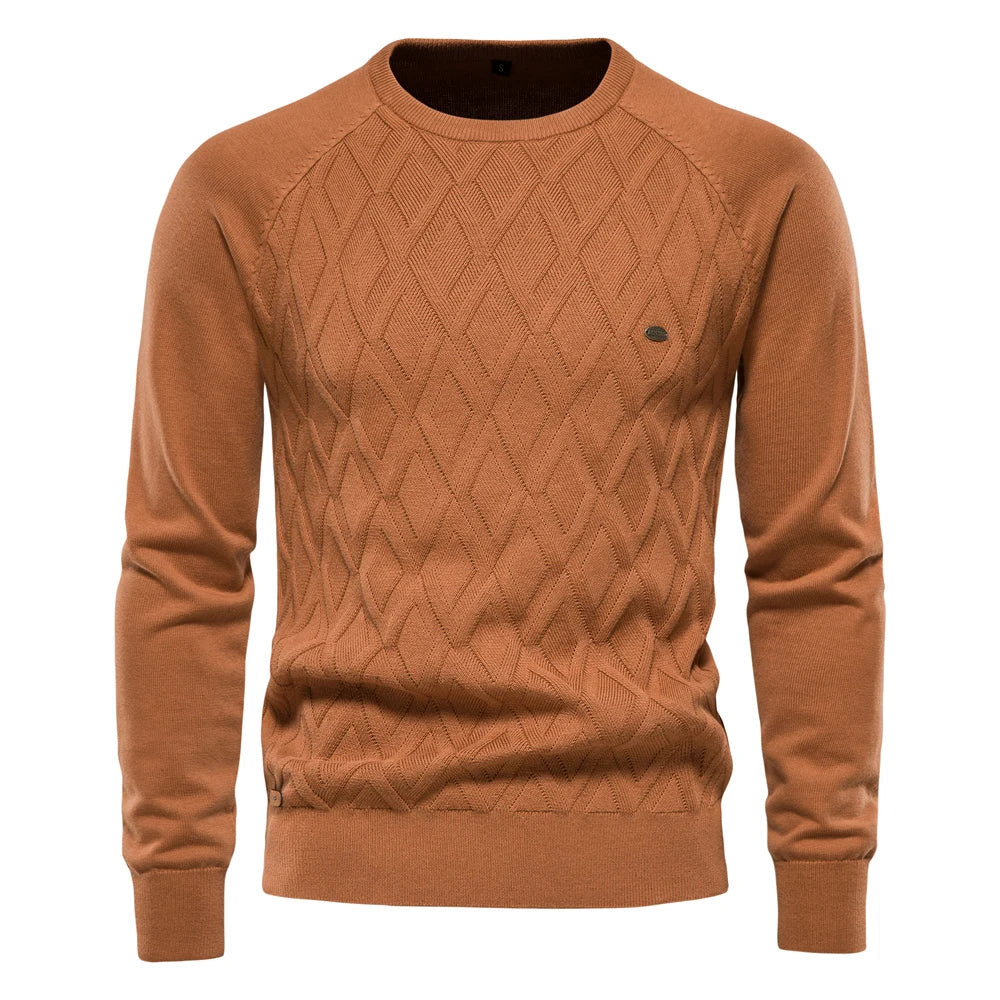 Laluna® | Men's Checked Sweater