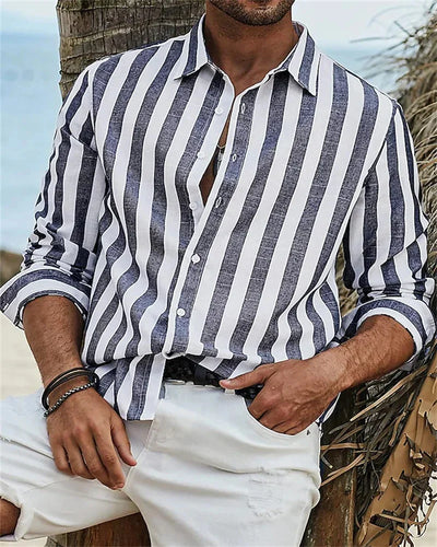 Laluna® | Relaxed Striped Top