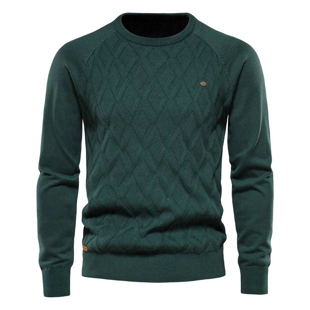 Laluna® | Men's Checked Sweater