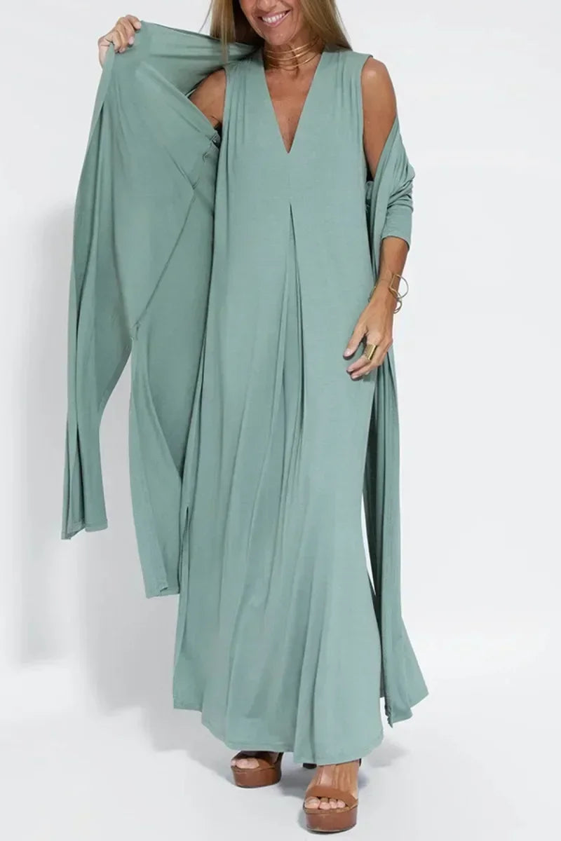 Laluna® | Stylish Summer Dress with Coordinating Jacket