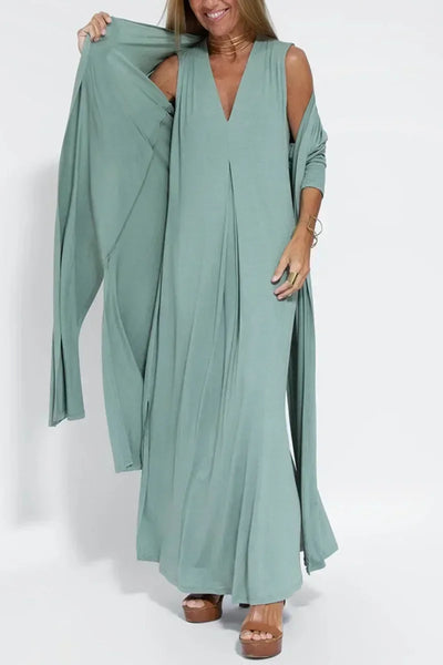 Laluna® | Stylish Summer Dress with Coordinating Jacket