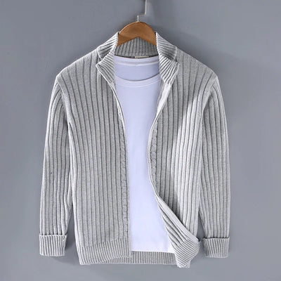 LALUNA® | RIBBED ZIP-UP JACKET