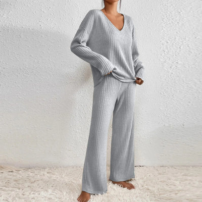 Laluna® | Cozy Knit Two-Piece Ensemble