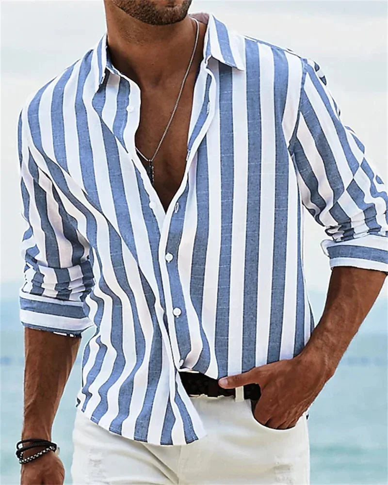 Laluna® | Relaxed Striped Top
